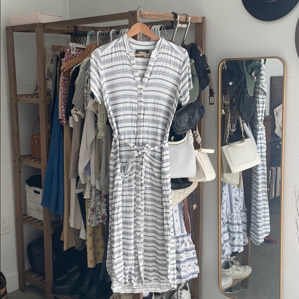 Reformation striped dress